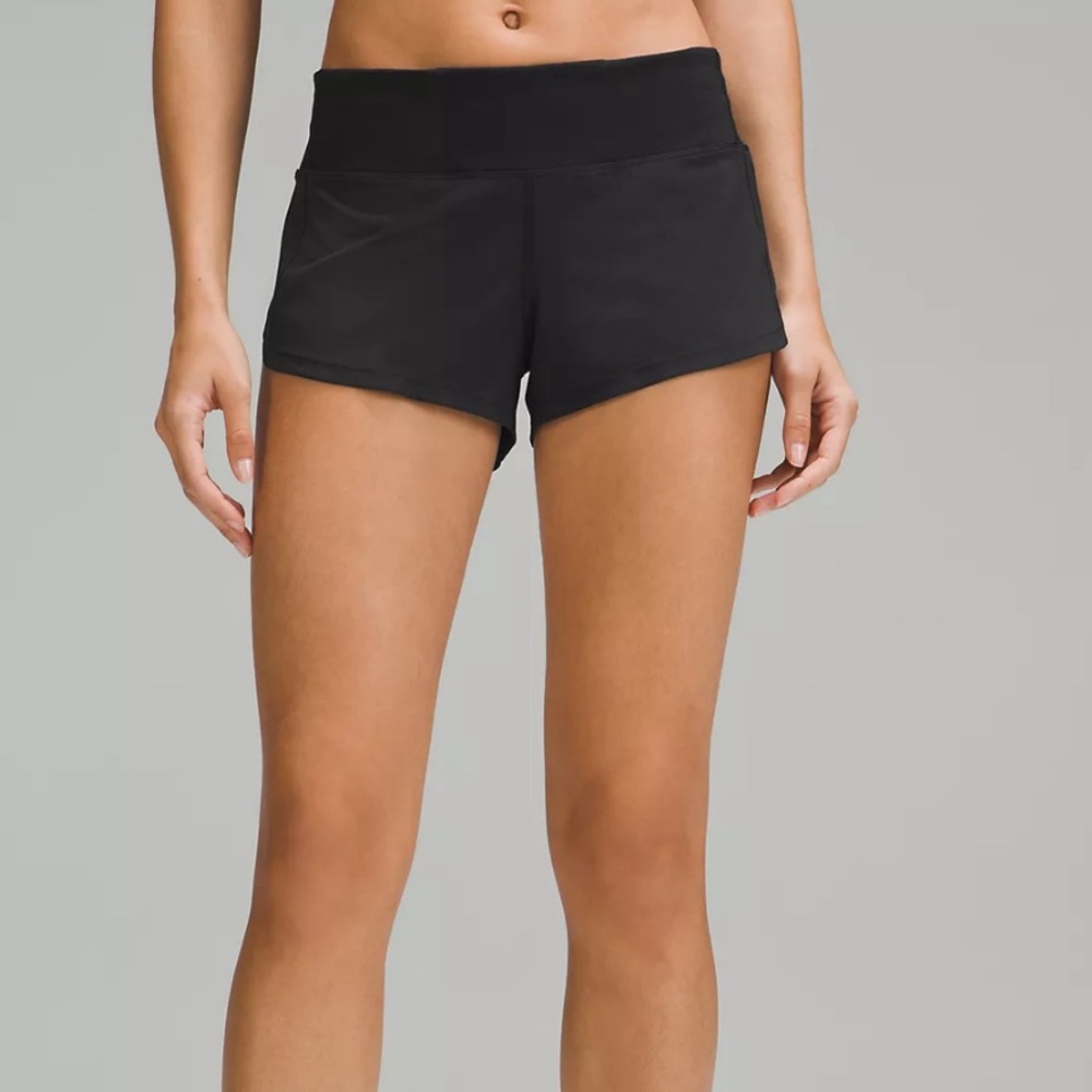 Lululemon | running shorts low rise XS